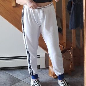 Tommy Hilfiger White Jogger Sweatpants from PacSun SMALL